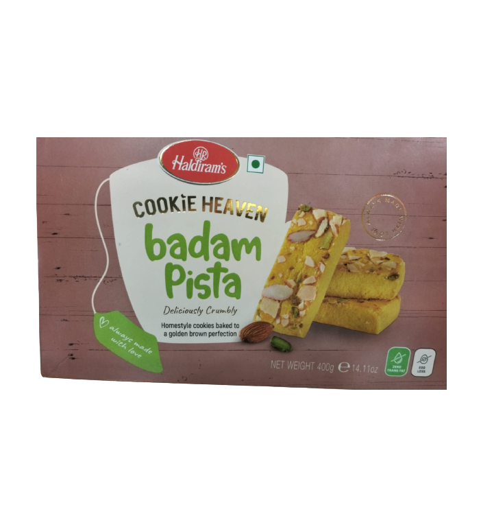 Haldiram's - Pista Badam Cookies - Distacart