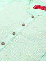 Thumbnail for House of Pataudi Ethnic Motifs Printed Jashn Kurta - Distacart