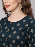Thumbnail for Kalini Women Ethnic Motifs Printed Kurta - Distacart
