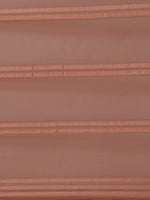 Thumbnail for Saree Mall Brown Striped Mirror Work Saree - Distacart
