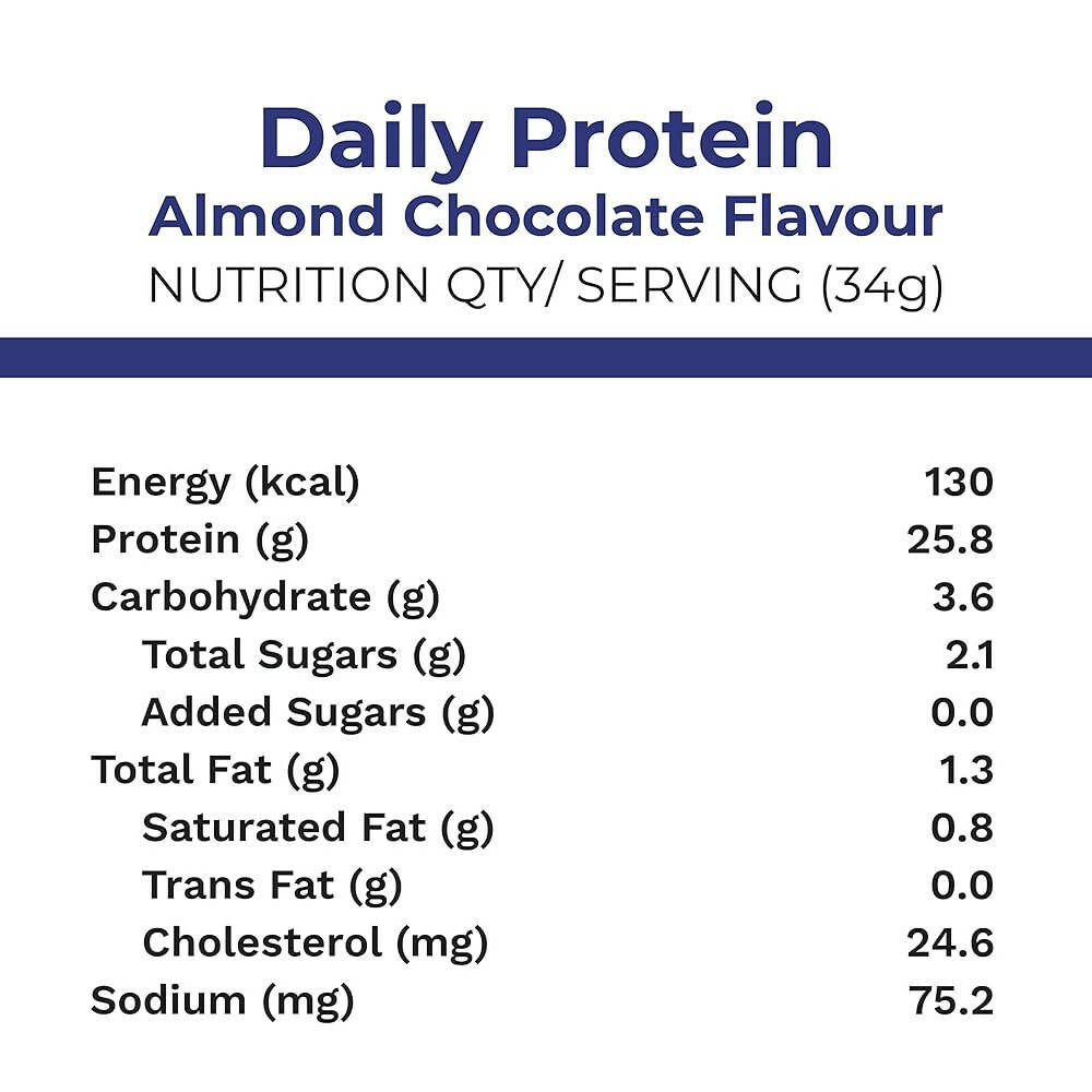 Foodstrong Daily Protein - Almond Chocolate Flavor - Distacart