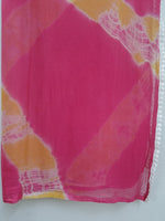 Thumbnail for Kalini Women Pink Floral Embroidered Sequinned Pure Cotton Kurta with Trousers & With Dupatta - Distacart