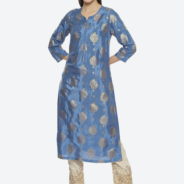Biba Women Ethnic Motifs Printed Kurta - Distacart