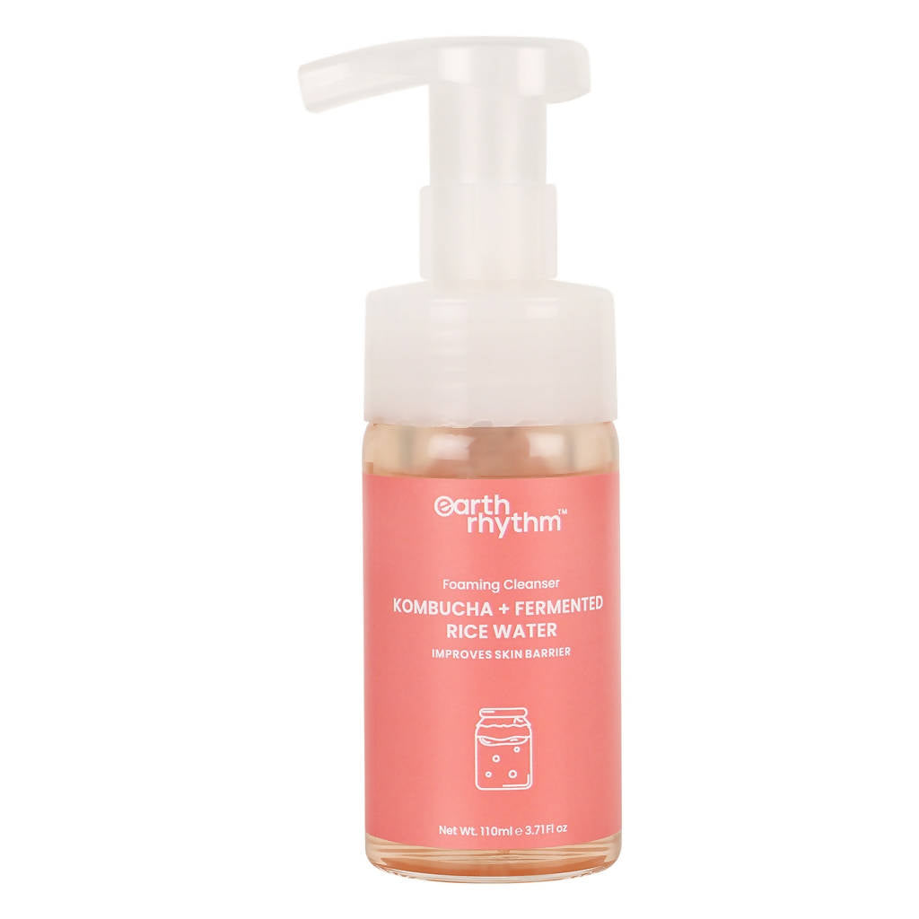 Earth Rhythm Kombucha + Fermented Rice Water Foaming Cleanser - Distacart