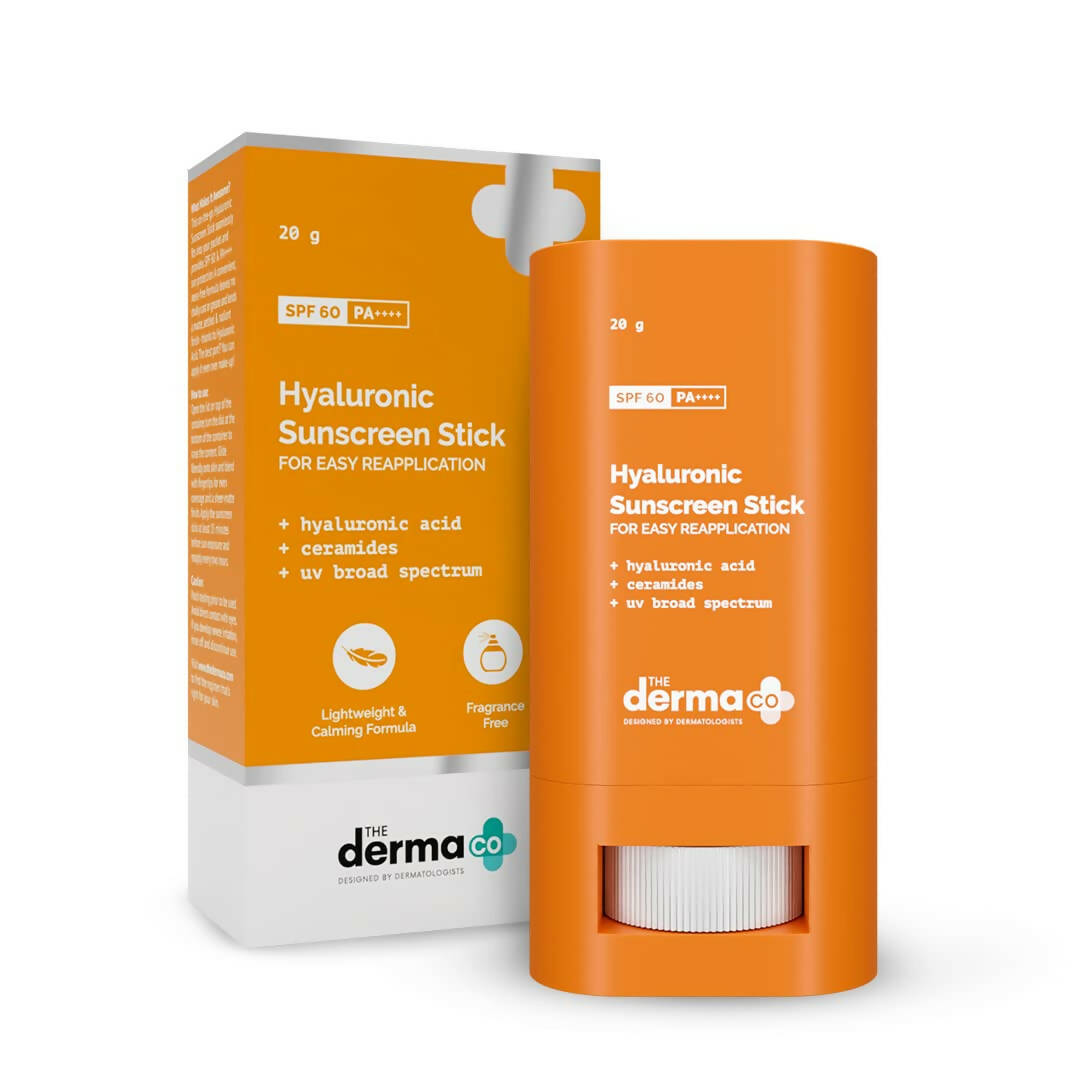 The Derma Co Hyaluronic Sunscreen Stick with SPF 60 - Distacart