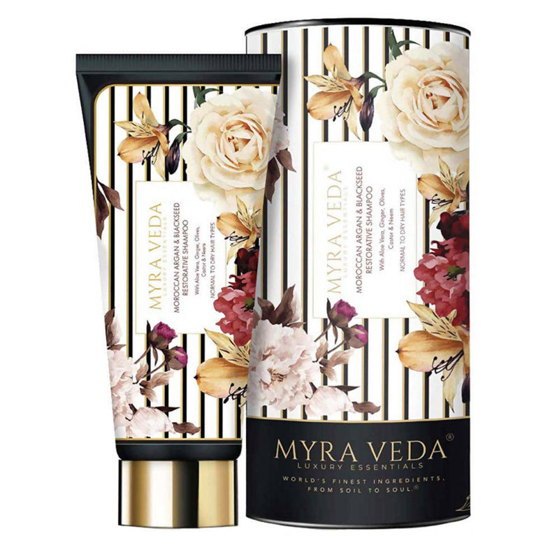 Myra Veda Moroccan Argan &amp; Blackseed Restorative Shampoo