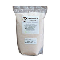 Thumbnail for Satjeevan Natural Pink Himalayan Rock Salt Powder - Distacart