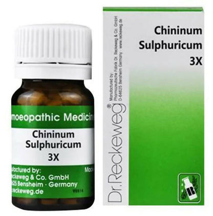 Dr. Reckeweg Chininum Sulphuricum Trituration Tablets 3X - Distacart