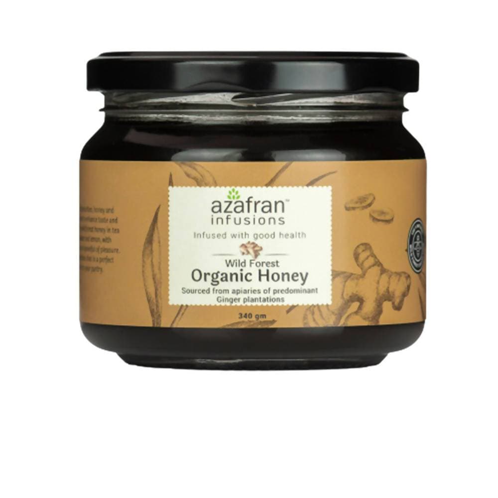 Azafran Infusions Wild Forest Organic Honey (Ginger) - Distacart