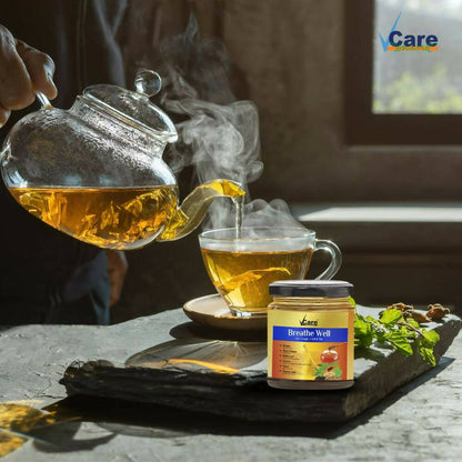 VCare Breathe Well Honey Tea - Distacart