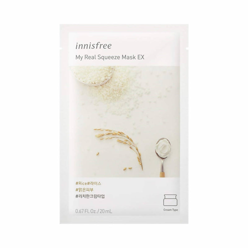 Innisfree My Real Squeeze Mask EX Rice