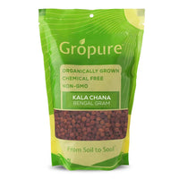 Thumbnail for Gropure Organic Kala Chana (Bengal Gram Whole) - Distacart