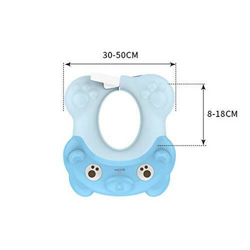 Safe-O-Kid Shampoo Hat / Cap For Kids, No Tears & Adjustable, Blue - Distacart