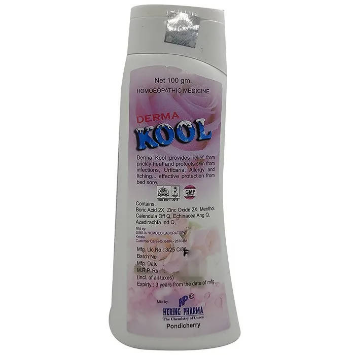 Hering Pharma Derma Kool Prickly Heat Powder - Distacart