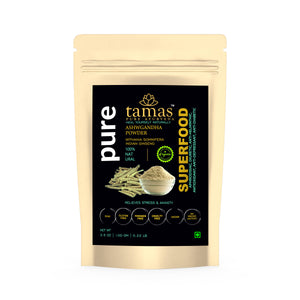 Tamas Pure Ayurveda Superfood Organic Ashwgandha Powder - Distacart