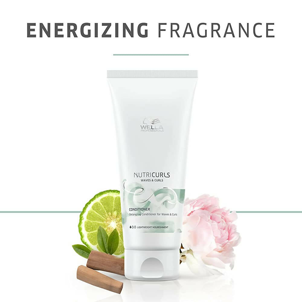 Wella Professionals Nutricurls Conditioner For Waves & Curls - Distacart