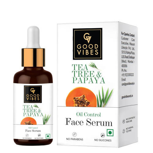 Good Vibes Tea Tree & Papaya Oil Control Serum