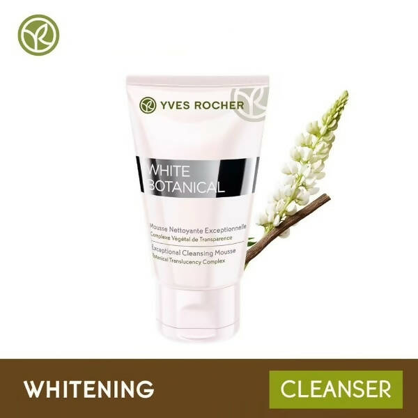 Yves Rocher White Botanical Exceptional Cleansing Mousse - Distacart