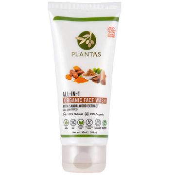 Plantas All In 1 Organic Face Wash - Distacart