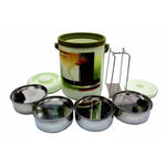 Thumbnail for Milton Knight Stainless Steel Insulated Lunch Box-Lunch Carrier - 4 Box Lunch - Distacart