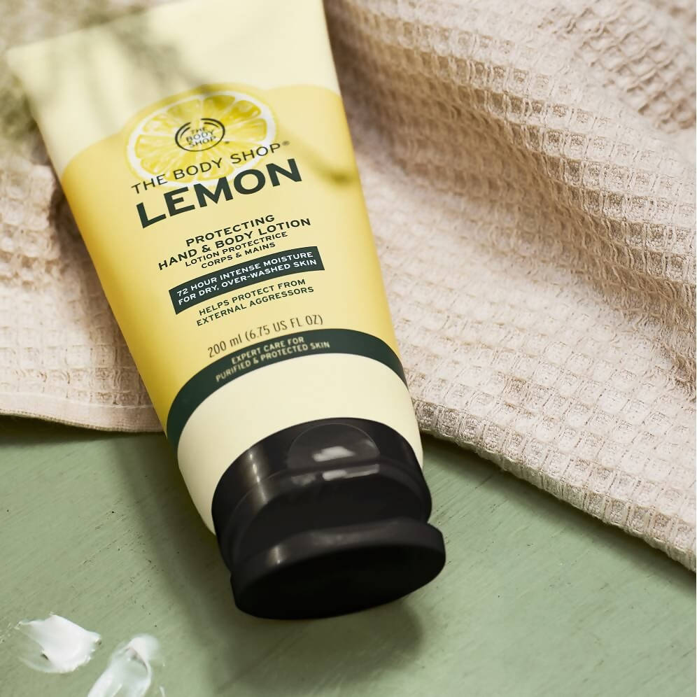 The Body Shop Lemon Protecting Hand & Body Lotion pnlnine