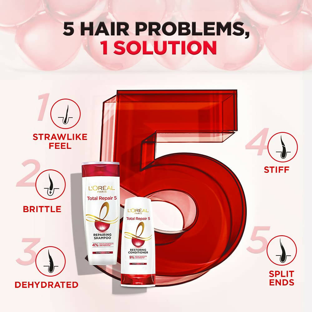 L'Oreal Paris Total Repair 5 Restoring Conditioner - Distacart