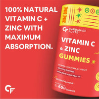 Thumbnail for Carbamide Forte Vitamin C Gummies With Zinc - Distacart