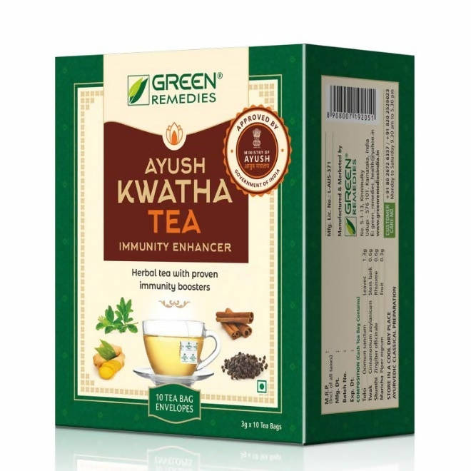 Green Remedies Ayush Kwatha Tea Immunity Enhancer