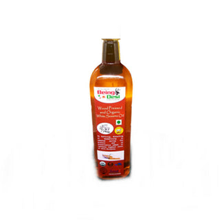 Being Desi Organic Wood pressed White Sesame Oil - Distacart