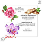 Thumbnail for Juicy Chemistry Saffron, Rose & Australian Sandalwood Face Scrub - Distacart