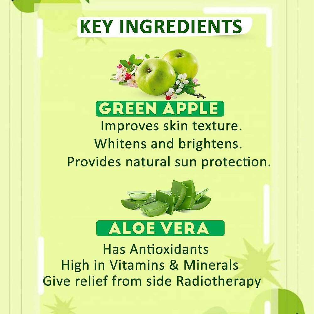 NutriGlow Skin Balancing Green Apple Toner - Distacart