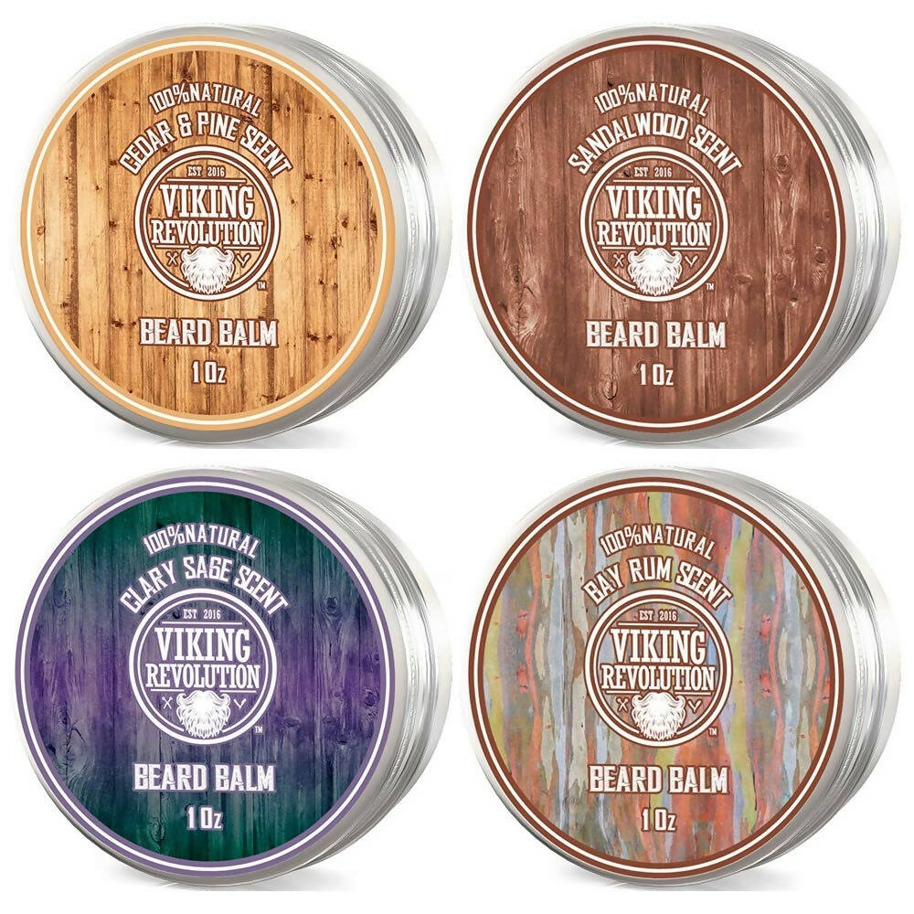 Viking Revolution Beard Balm Combo - Distacart
