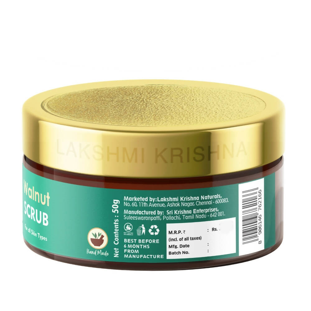 Lakshmi Krishna Naturals Walnut Scrub - Distacart