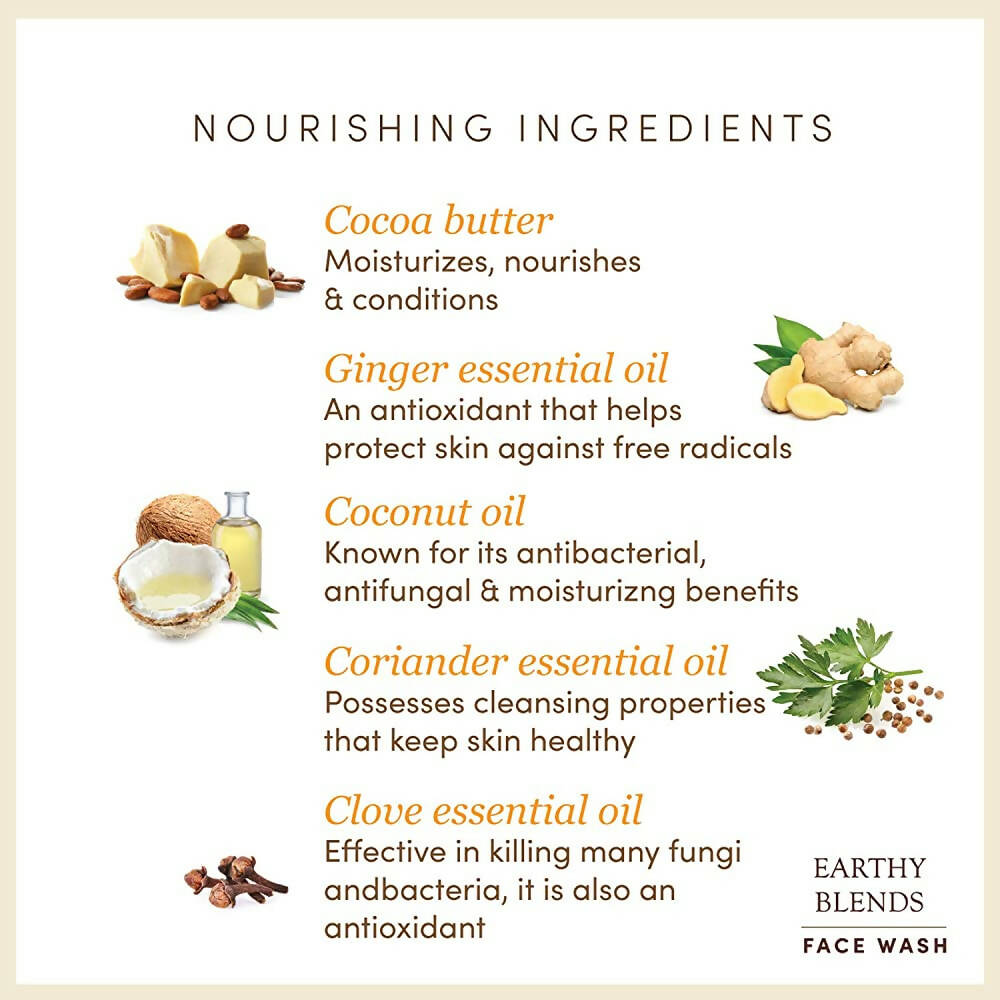 The Earth Reserve Earthy Blends Face Wash - Distacart