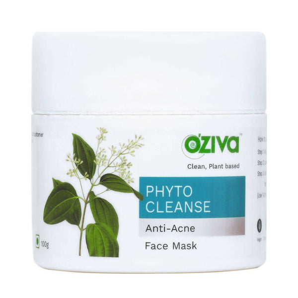 OZiva Phyto Cleanse Anti-Acne Face Mask - Distacart