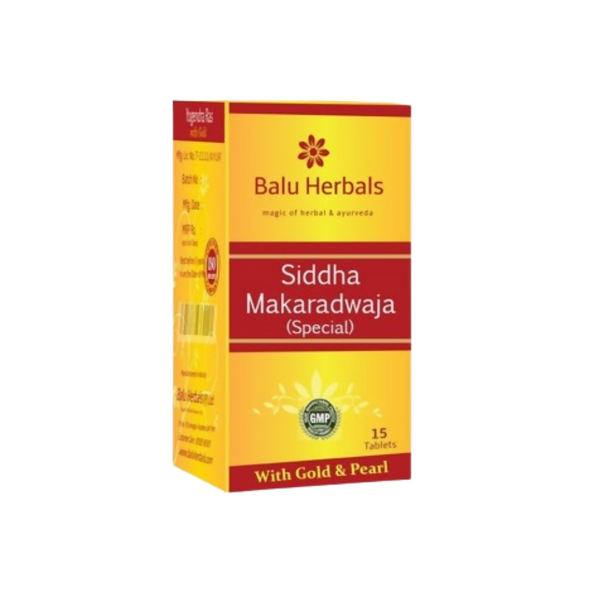Balu Herbals Siddha Makardhwaj Tablets - Distacart