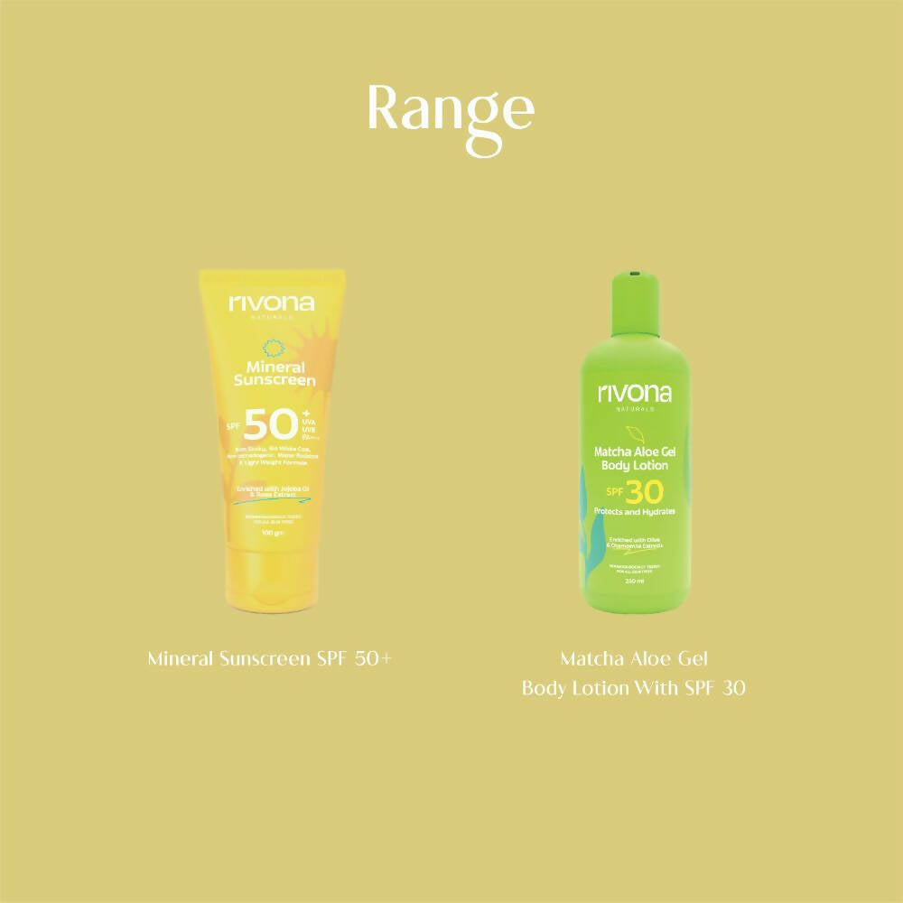 Rivona Naturals Mineral Sunscreen with Spf 50 - Distacart