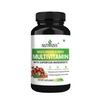 Thumbnail for Nutrazee Multi Greens & Reds Multivitamin Tablets - Distacart