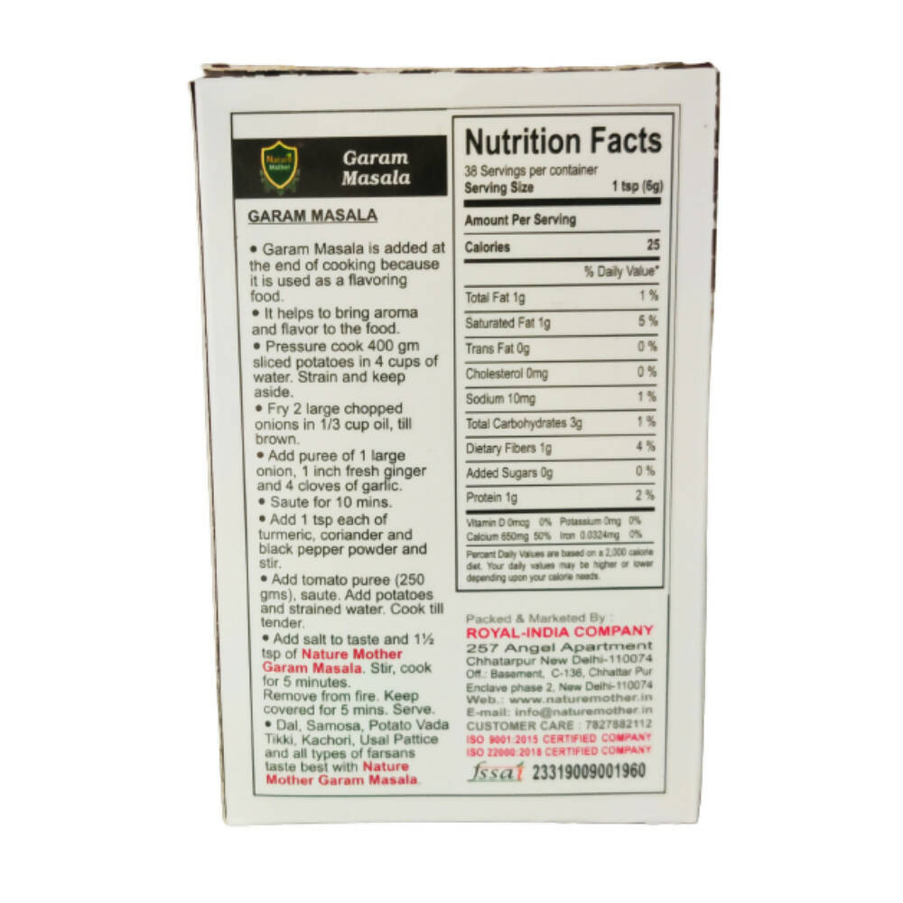 Nature Mother Garam Masala - Distacart