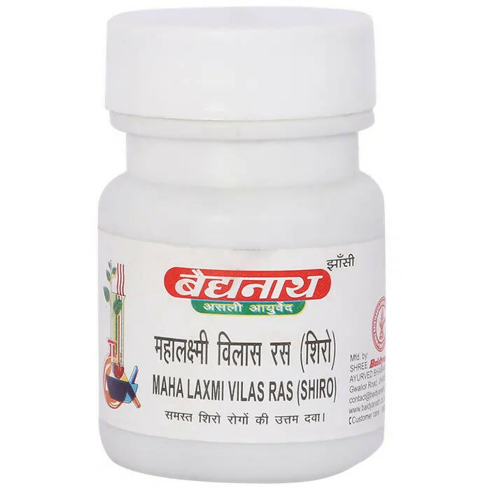 Baidyanath Jhansi Maha Lakshmi Vilas Ras (Shiro) Tablets - Distacart