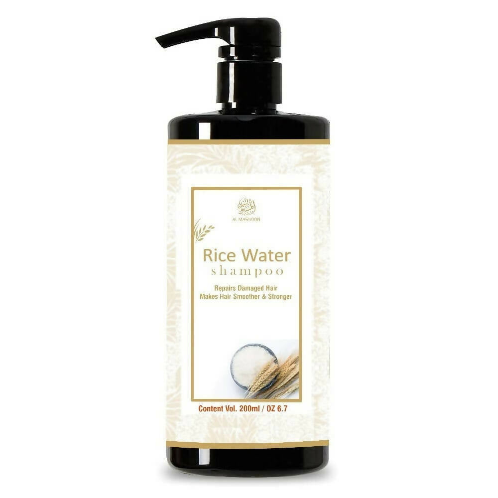 Al Masnoon Rice Water Shampoo - Distacart