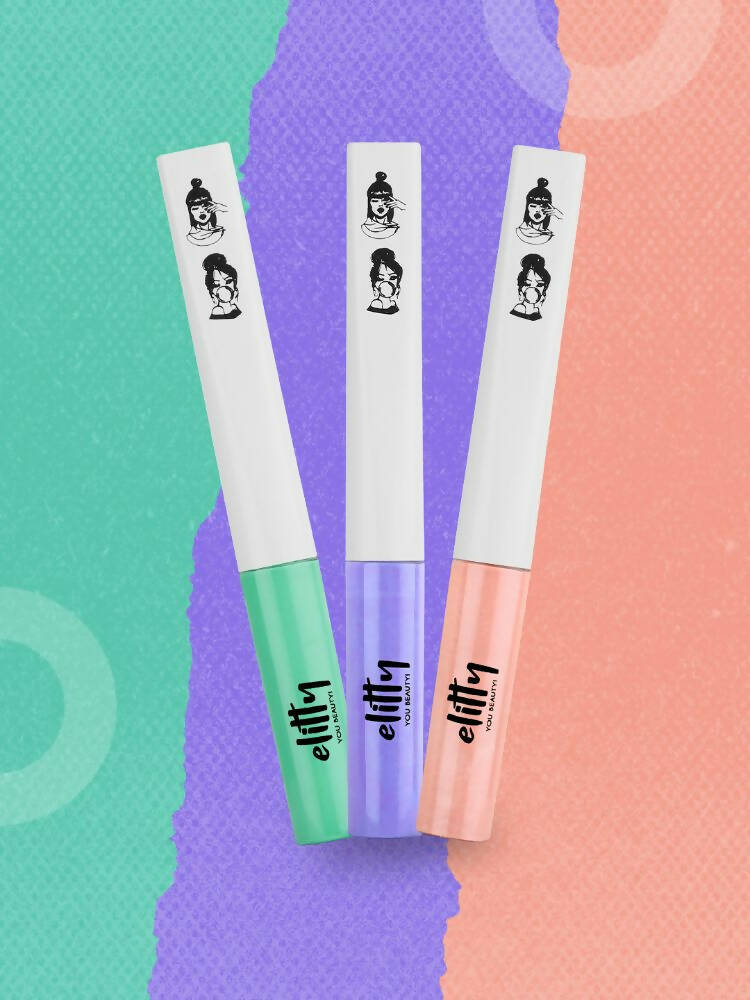 Elitty Eye Gotta Feeling Pastel Pop Color Eyeliner Combo - Distacart