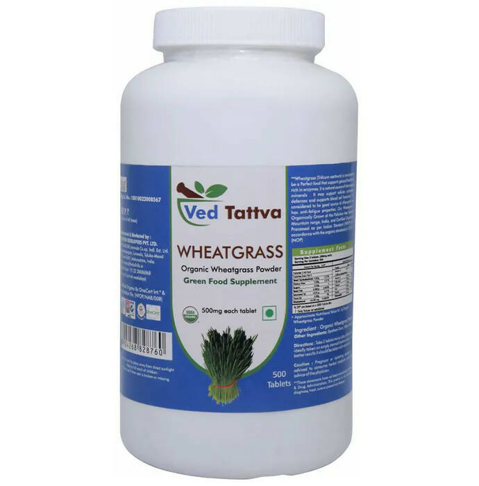Ved Tattva Wheatgrass Tablets - Distacart