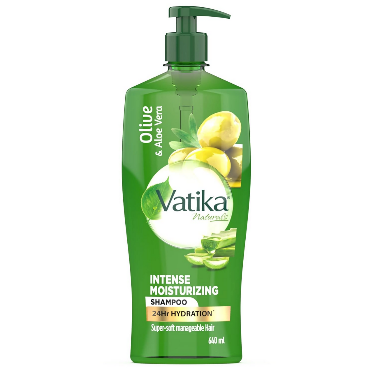 Dabur Vatika Naturals Olive & Aloe Vera Intense Moisturising Shampoo - Distacart
