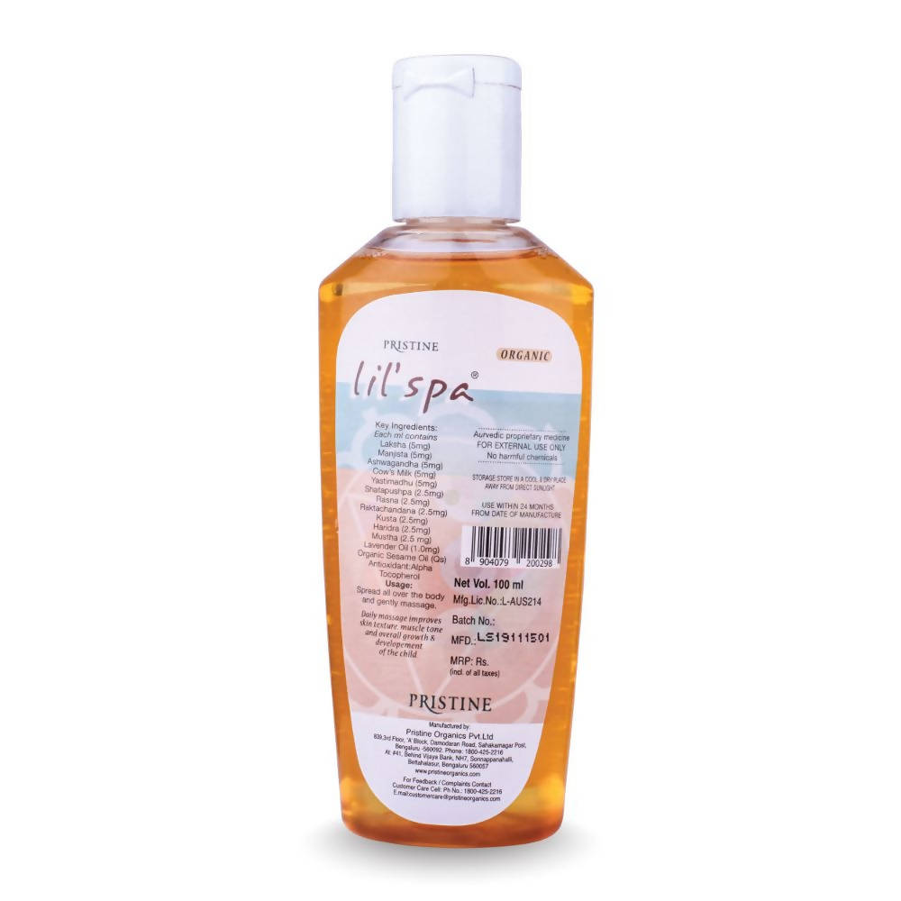 Pristine Lil’spa Baby Massage Oil