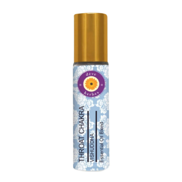 Deve Herbes Throat Chakra Oil - Distacart