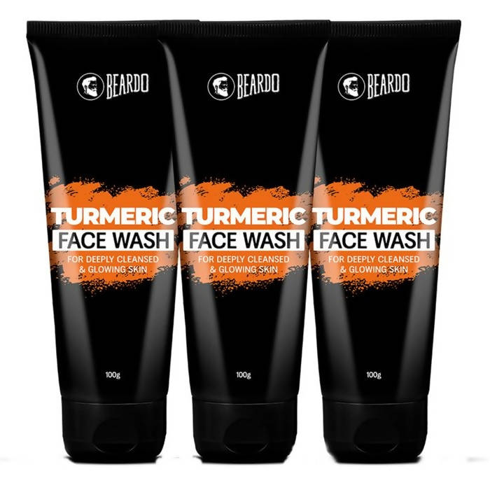Beardo Turmeric Face Wash For Deeply Cleansed & Glowing Skin - Distacart