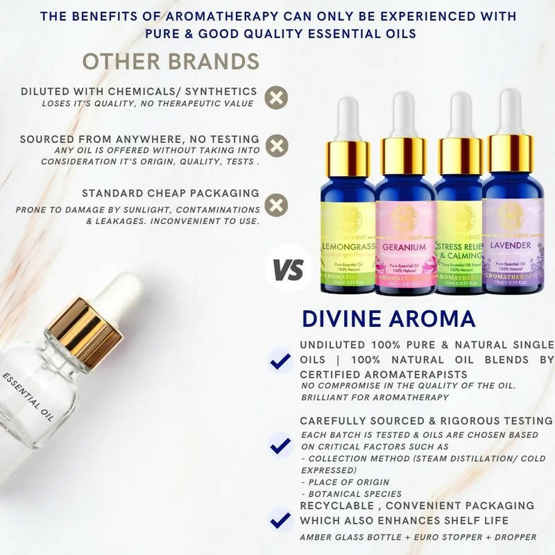 Divine Aroma Deep Sleep Blend Essential Oil - Distacart