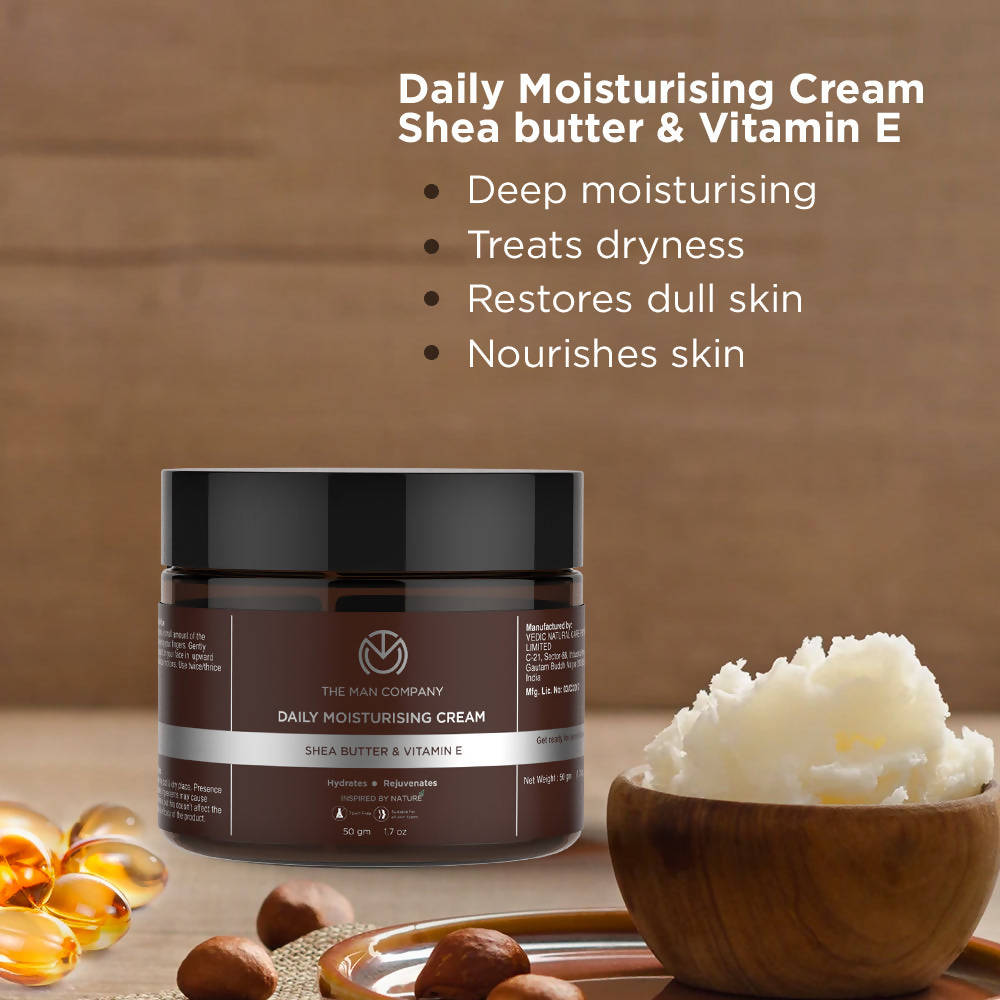 The Man Company Moisturising Face Cream - Distacart