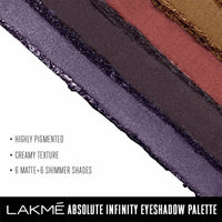 Thumbnail for Lakme Absolute Infinity Eye Shadow Palette - Midnight Magic - Distacart